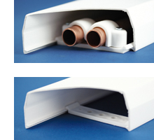 Double Clips for either Copper or uPVC pipes Double Clips for either Copper or uPVC pipes